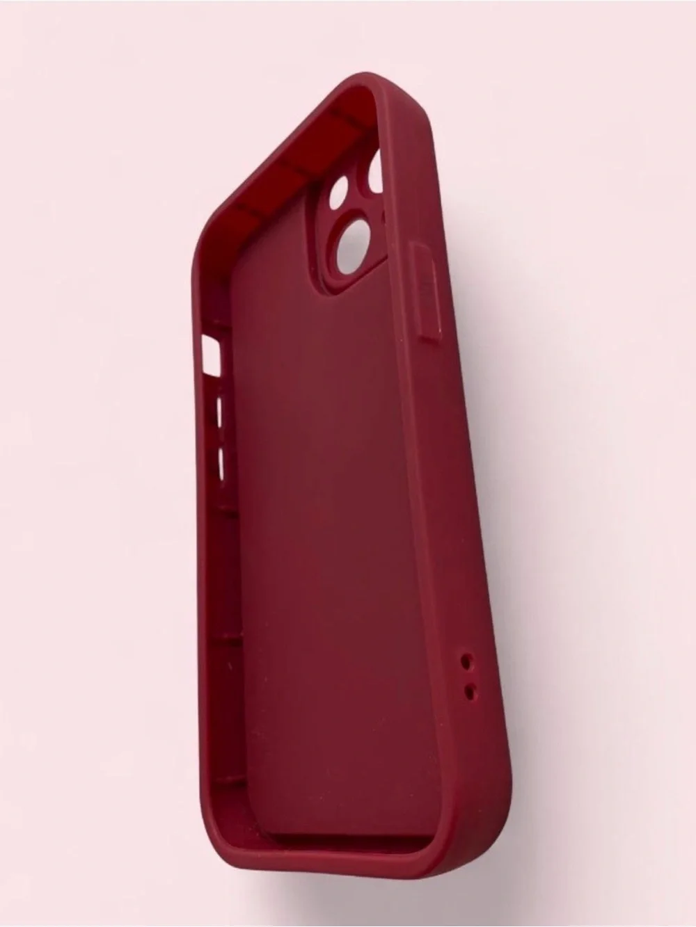 Apple Red Kiss Print iPhone Case